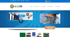 Desktop Screenshot of metalpin.net